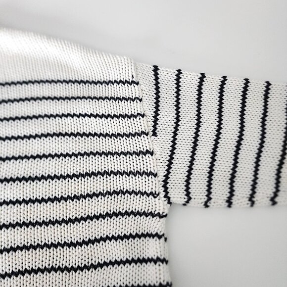Zara white striped sweater - Picture 3 of 9